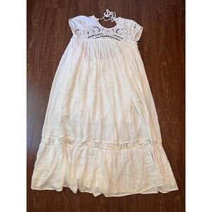 Free People White Maxi Dress